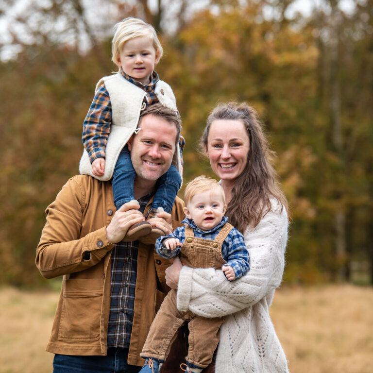 Familie Cox als host van Friluft Sweden