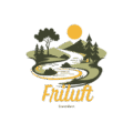 Het logo van Friluft Sweden. Vakantiehuis en Outdoor Actviteiten in Zweden